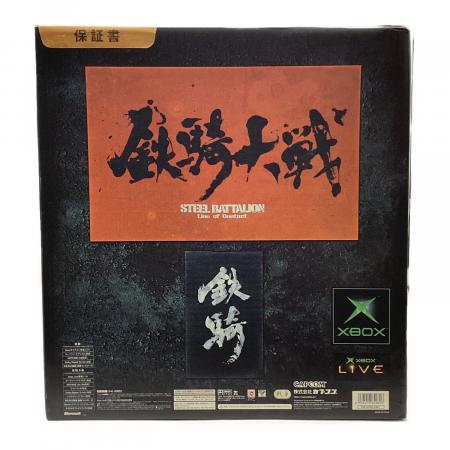 初代 Xbox 鉄騎 専用コントローラー+ソフトセット CAPCOM カプコン CAPCOM（カプコン）鉄騎大戦 専用コントローラー同梱版 XBOX用ソフト