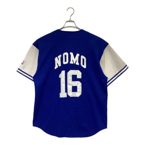 GENUINE MERCHANDISE by STARTER (ジェニュイン マーチャンダイズ バイ スターター) ベースボールシャツ ドジャース NOMO 16 メンズ SIZE L