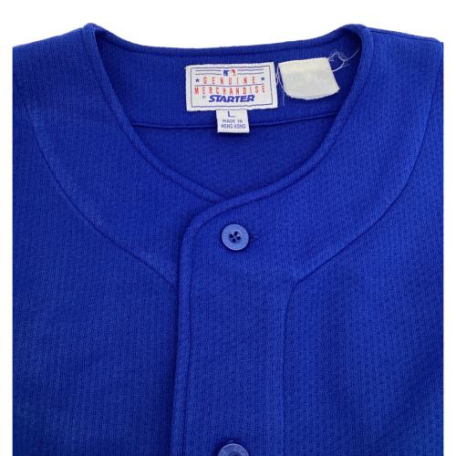 GENUINE MERCHANDISE by STARTER (ジェニュイン マーチャンダイズ バイ スターター) ベースボールシャツ ドジャース NOMO 16 メンズ SIZE L