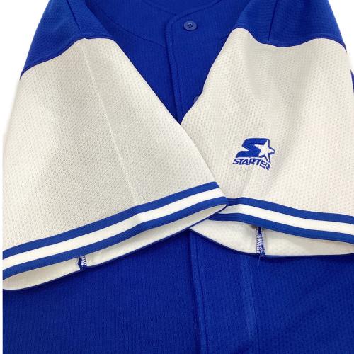 GENUINE MERCHANDISE by STARTER (ジェニュイン マーチャンダイズ バイ スターター) ベースボールシャツ ドジャース NOMO 16 メンズ SIZE L