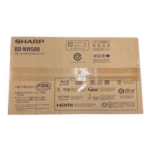 SHARP (シャープ) Blu-rayレコーダー BD-NW500 2016年製 未開封 17