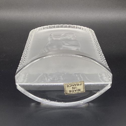 LALIQUE (ラリック) Vierge à l'enfant agenouillée ひざまづく聖母子像