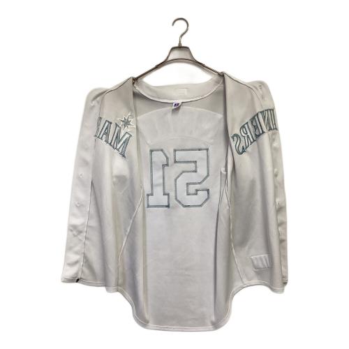 RUSSELL ATHLETIC (ラッセルアスレチック) ベースボールシャツ マリナーズ イチロー 51 メンズ SIZE 48