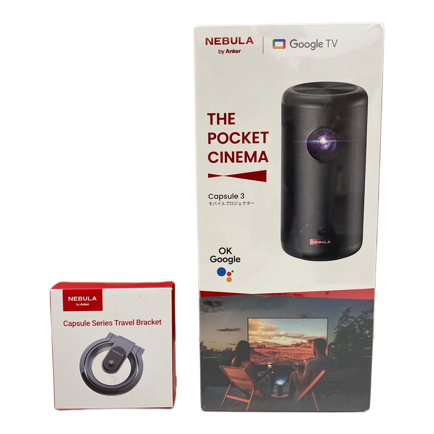 Anker (アンカー) モバイルプロジェクター Nebula Capsule 3 D2425N11 