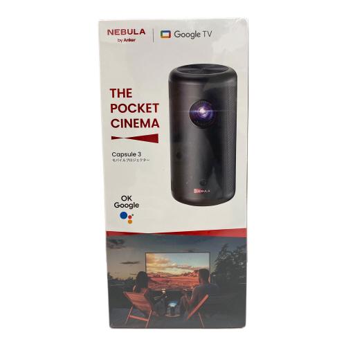 Anker (アンカー) モバイルプロジェクター Nebula Capsule 3 D2425N11 Travel Bracket 付き