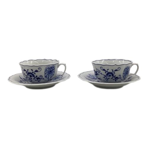 Meissen (マイセン) ティーカップ&ソーサー ペアセット ブルーオニオン 623・611