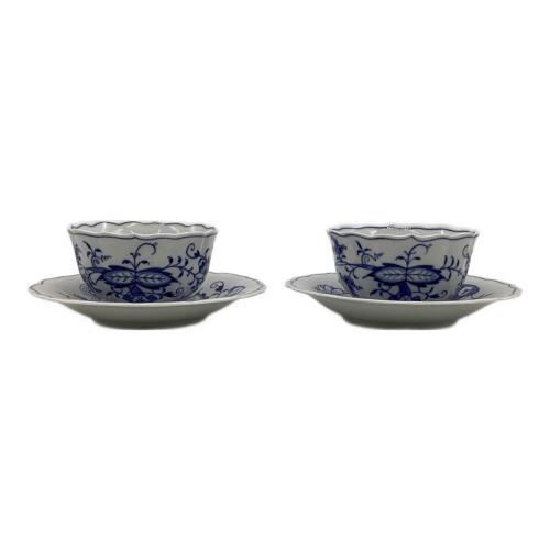 Meissen (マイセン) ティーカップ&ソーサー ペアセット ブルーオニオン