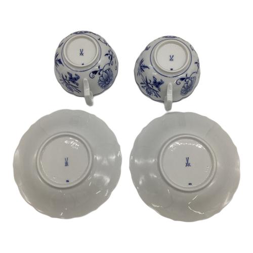 Meissen (マイセン) ティーカップ&ソーサー ペアセット ブルーオニオン 623・611