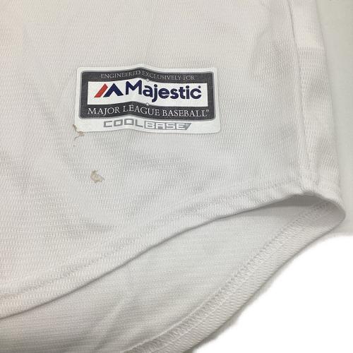 Majestic（マジェスティック）ベースボールシャツ マイアミ マ-リンズイチロー 51 メンズL
