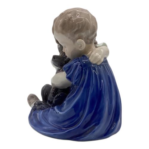ROYAL COPENHAGEN (ロイヤル・コペンハーゲン) フィギュリン 子供と犬 707 B級品