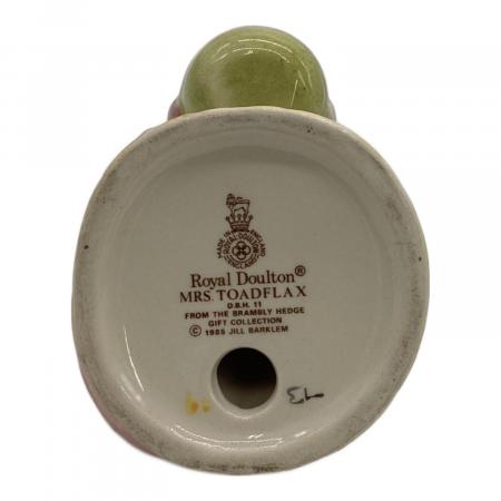 ロイヤルドルトン　フィギュリン ROYAL DOULTON (ロイヤルドルトン) フィギュリン MRS.TOADFLAX DBH11