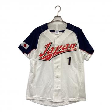 MIZUNO (ミズノ) 応援グッズ Sサイズ ホワイト WBC2023 刺繍タイプ