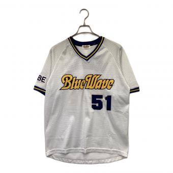 ORIX Blue Wave（オリックス・ブルーウェーブ） ベースボールシャツ ICHIRO 51