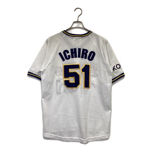 ORIX Blue Wave（オリックス・ブルーウェーブ） ベースボールシャツ ICHIRO 51