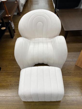 MTG (エムティージー) 1人掛けソファー 164 ホワイト Style Sofa WL