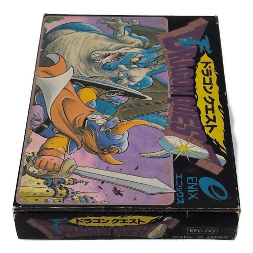 ENIX(エニックス)ファミリーコンピュータ用ソフト ドラゴンクエスト