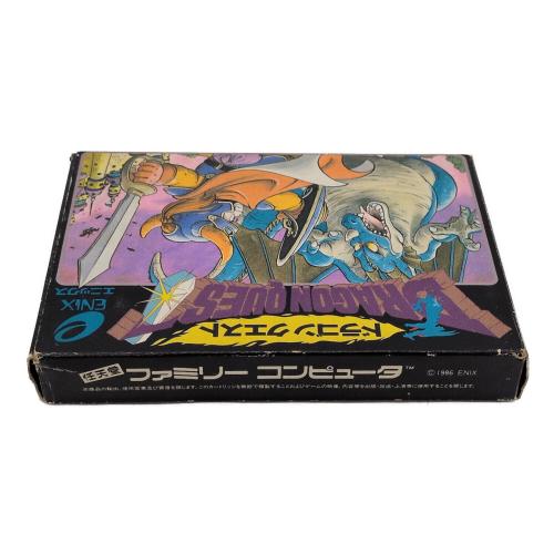 ENIX(エニックス)ファミリーコンピュータ用ソフト ドラゴンクエスト