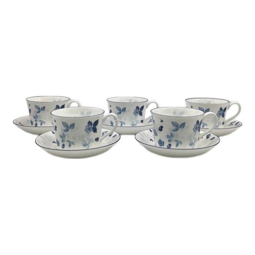 Wedgwood (ウェッジウッド) ティーカップ&ソーサー ストロベリーブルー 5Pセット