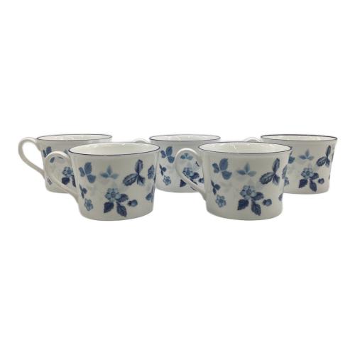 Wedgwood (ウェッジウッド) ティーカップ&ソーサー ストロベリーブルー 5Pセット