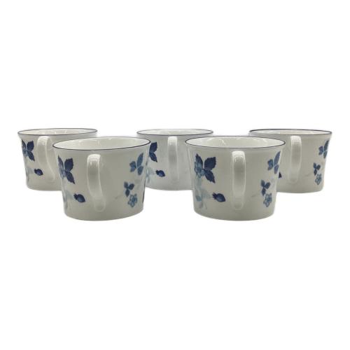Wedgwood (ウェッジウッド) ティーカップ&ソーサー ストロベリーブルー 5Pセット