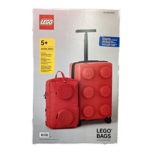LEGO (レゴ) キャリーケースセット DOUBLE PACK Eｘpandable Trolly＋Backpack（ダブルパック エクスパンダブル トローリー＋バックパック）20316-0021 レッド