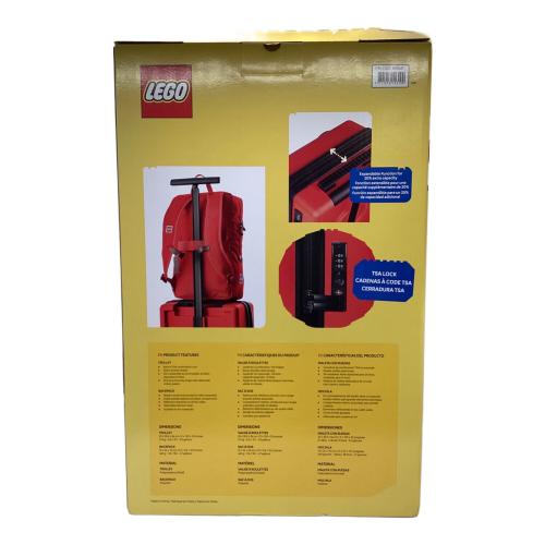 LEGO (レゴ) キャリーケースセット DOUBLE PACK Eｘpandable Trolly＋Backpack（ダブルパック エクスパンダブル トローリー＋バックパック）20316-0021 レッド