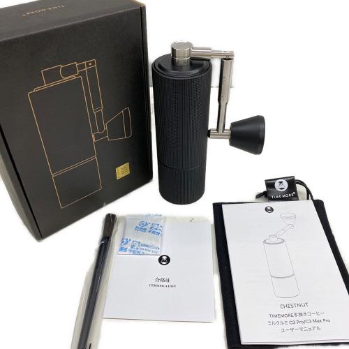 TIMEMORE (タイムモア) コーヒーグラインダー 手挽き ブラック CHESTNUT C3 Max Pro