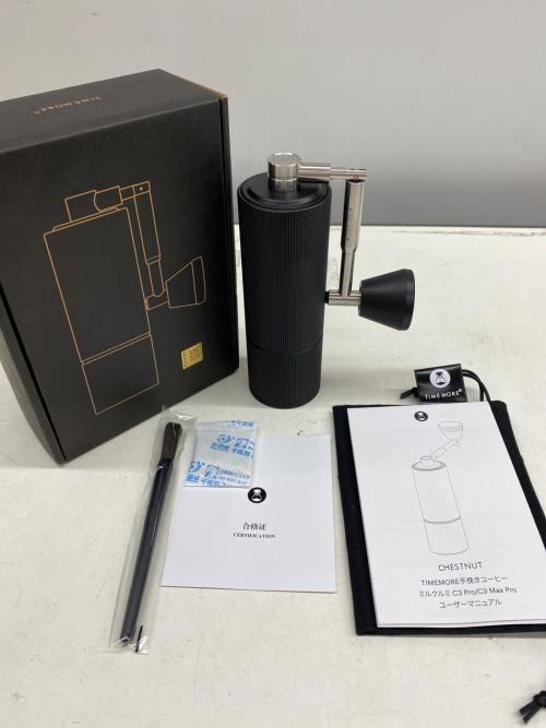 TIMEMORE (タイムモア) コーヒーグラインダー 手挽き ブラック CHESTNUT C3 Max Pro