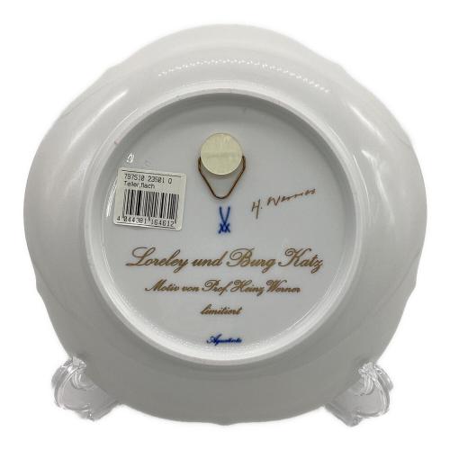 Meissen (マイセン) 飾り皿 美女と城品