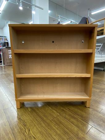 無印良品 (ムジルシリョウヒン) 薄型ラック ナチュラル ロータイプ