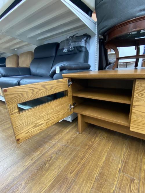 浜本工芸 (ハマモトコウゲイ) テレビボード　ブラウン