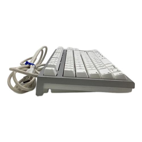 Topre（トウプレ）REALFORCE TKL for Mac キーボード R2TL-JPVM-WH 日本語配列91キー