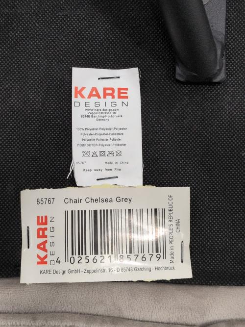 KARE(カレ) チェルシーグレー チェア