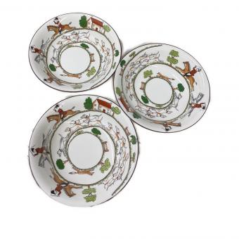 Wedgwood (ウェッジウッド) 深皿 ハンティングシーン