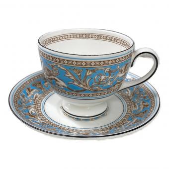 Wedgwood (ウェッジウッド) カップ&ソーサー フロレンティーン・ターコイズ