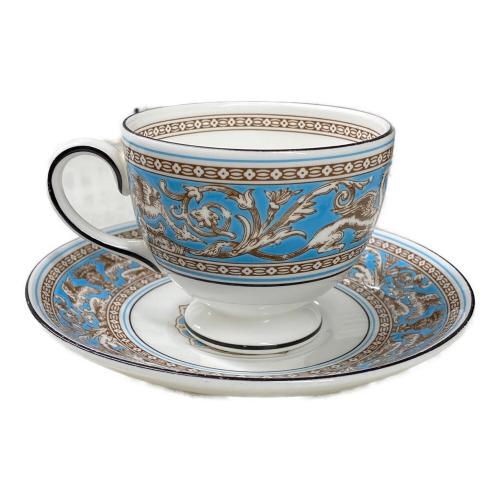 Wedgwood (ウェッジウッド) カップ&ソーサー フロレンティーン・ターコイズ