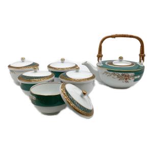 Noritake (ノリタケ) 茶器揃い ハナリンス 急須 湯呑 6点セット