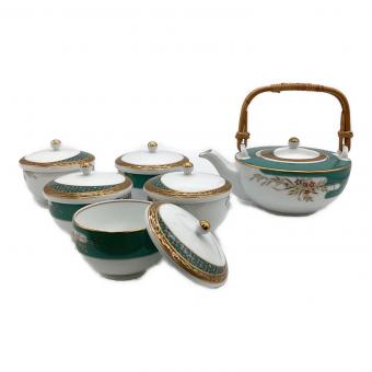 Noritake (ノリタケ) 茶器揃い ハナリンス 急須 湯呑 6点セット