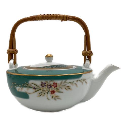 Noritake (ノリタケ) 茶器揃い ハナリンス 急須 湯呑 6点セット