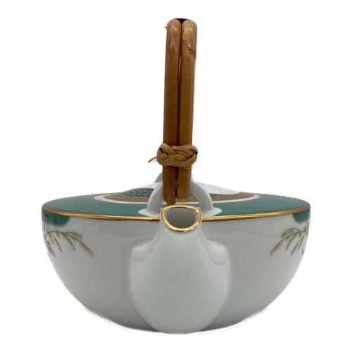 Noritake (ノリタケ) 茶器揃い ハナリンス 急須 湯呑 6点セット