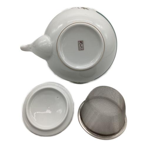 Noritake (ノリタケ) 茶器揃い ハナリンス 急須 湯呑 6点セット