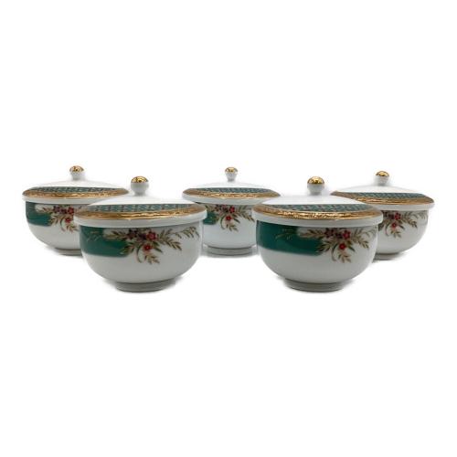 Noritake (ノリタケ) 茶器揃い ハナリンス 急須 湯呑 6点セット