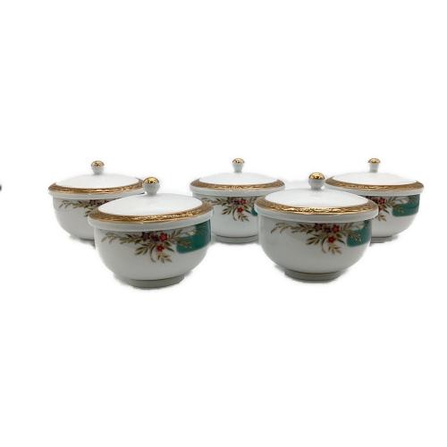 Noritake (ノリタケ) 茶器揃い ハナリンス 急須 湯呑 6点セット
