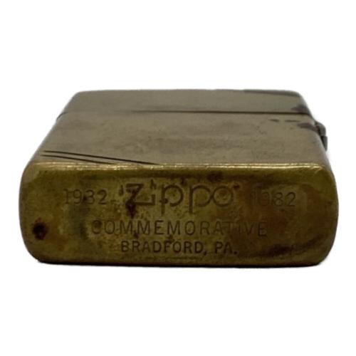 ZIPPO (ジッポ) オイルライター 1982年製 1932-1982 50周年記念モデル COMMEMORATIVE