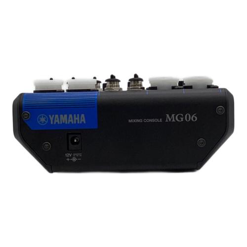 YAMAHA (ヤマハ) 6チャンネルミキシングコンソール MG06