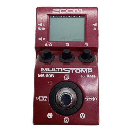 ZOOM (ズーム) ベース用マルチエフェクター MultiStomp（マルチ