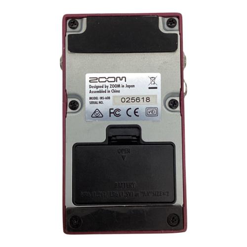 ZOOM (ズーム) ベース用マルチエフェクター MultiStomp（マルチストンプ）MS-60B