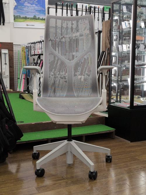 Herman Miller(ハーマンミラー) コズムチェア(ハイバック) ホワイト&ミネラル