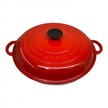 LE CREUSET (ルクルーゼ) 両手鍋 ビュッフェ・キャセロール SIZE 26cm