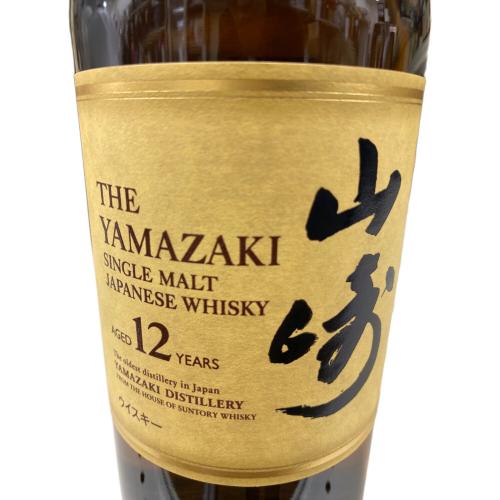 サントリー 山崎 ジャパニーズウィスキー 12年 700ml